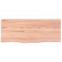 Estante de pared madera roble tratada marrón claro 100x40x2 cm de vidaXL, Estantes y estanterías - Ref: Foro24-363683, Precio...