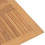 Mesa de jardín plegable madera maciza de teca 110x110x75 cm de vidaXL, Mesas de jardín - Ref: Foro24-362616, Precio: 131,32 €...