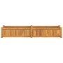 Arriate de madera maciza de teca 150x30x25 cm de vidaXL, Maceteros y jardineras - Ref: Foro24-362659, Precio: 125,99 €, Descu...