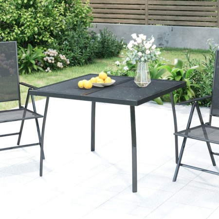 Garden table, anthracite grey steel mesh, 100x100x72 cm. by vidaXL, Garden tables - Ref: Foro24-362732, Price: 98,86 €, Disco...