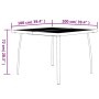 Garden table, anthracite grey steel mesh, 100x100x72 cm. by vidaXL, Garden tables - Ref: Foro24-362732, Price: 98,86 €, Disco...