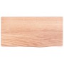 Estante de pared madera de roble tratada marrón claro 40x20x4cm de vidaXL, Estantes y estanterías - Ref: Foro24-363624, Preci...