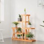 Solid fir wood flower stand 95x25x96 cm by vidaXL, Pot stands - Ref: Foro24-362880, Price: 57,49 €, Discount: %