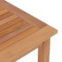 Garden dining table solid teak wood 200x90x75 cm by vidaXL, Garden tables - Ref: Foro24-362624, Price: 304,92 €, Discount: %