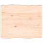 Solid wood table top natural edge 60x50x(2-4) cm by vidaXL, Table tops - Ref: Foro24-363867, Price: 57,93 €, Discount: %