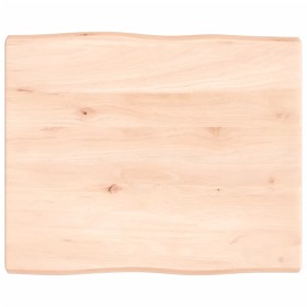 Massivholztischplatte mit Naturkante 60x50x(2-4) cm von vidaXL, Tischplatten - Ref: Foro24-363867, Preis: 57,93 €, Rabatt: %