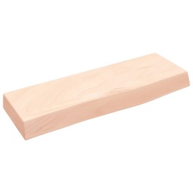 Solid untreated oak wood wall shelf 60x20x6 cm by vidaXL, Shelves and shelves - Ref: Foro24-363523, Price: 44,15 €, Discount: %