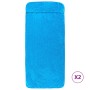 Beach towels 2 pcs turquoise fabric 400 g/m² 60x135 cm by vidaXL, Beach towels - Ref: Foro24-362679, Price: 28,40 €, Discount: %