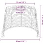 Brown wicker ceiling lamp shade Ø30x20 cm by vidaXL, Lampshades - Ref: Foro24-364375, Price: 24,08 €, Discount: %