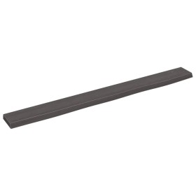 Dark brown treated oak wood wall shelf 100x10x2 cm by vidaXL, Shelves and shelves - Ref: Foro24-363794, Price: 23,72 €, Disco...