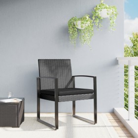 Garden dining chairs 2 pcs PP dark gray rattan look by vidaXL, Garden chairs - Ref: Foro24-360205, Price: 89,04 €, Discount: %