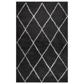 Cream and anthracite gray long pile rug 200x290 cm by vidaXL, Rugs - Ref: Foro24-342162, Price: 111,73 €, Discount: %