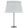 White wicker lamp shade Ø45x28 cm by vidaXL, Lampshades - Ref: Foro24-364386, Price: 46,92 €, Discount: %