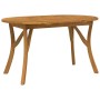 Solid acacia wood garden table 150x90x75 cm by vidaXL, Garden tables - Ref: Foro24-363306, Price: 202,76 €, Discount: %