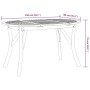 Solid acacia wood garden table 150x90x75 cm by vidaXL, Garden tables - Ref: Foro24-363306, Price: 202,76 €, Discount: %