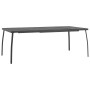 Anthracite gray steel mesh garden table 200x100x72 cm by vidaXL, Garden tables - Ref: Foro24-362735, Price: 164,27 €, Discoun...