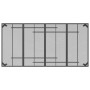 Anthracite gray steel mesh garden table 200x100x72 cm by vidaXL, Garden tables - Ref: Foro24-362735, Price: 164,27 €, Discoun...