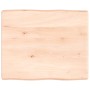 Solid wood table top natural edge 60x50x(2-6) cm by vidaXL, Table tops - Ref: Foro24-363868, Price: 65,42 €, Discount: %