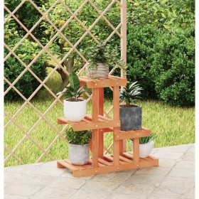 Solid fir wood flower stand 58x25x51 cm by vidaXL, Pot stands - Ref: Foro24-362870, Price: 28,99 €, Discount: %