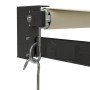 Aluminum and cream fabric retractable awning 5x3 m by vidaXL, Awnings - Ref: Foro24-3154455, Price: 408,64 €, Discount: %