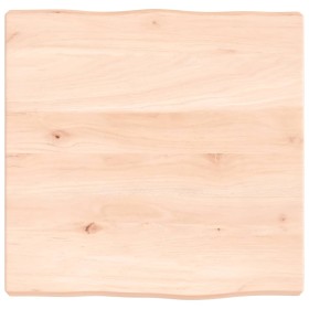 Solid wood table top natural edge 40x40x(2-4) cm by vidaXL, Table tops - Ref: Foro24-363861, Price: 33,99 €, Discount: %