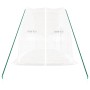 Greenhouse with white steel structure 12 m² 6x2x2.85 m by vidaXL, Greenhouses - Ref: Foro24-364091, Price: 209,23 €, Discount: %