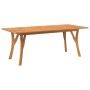 Solid acacia wood garden table 200x90x75 cm by vidaXL, Garden tables - Ref: Foro24-363309, Price: 287,77 €, Discount: %