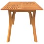 Solid acacia wood garden table 200x90x75 cm by vidaXL, Garden tables - Ref: Foro24-363309, Price: 287,77 €, Discount: %