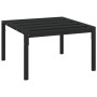 Mesa de centro de jardín acero negro 60x60x35 cm de vidaXL, Sofás modulares de exterior - Ref: Foro24-362726, Precio: 50,99 €...