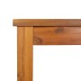 Garden dining table solid acacia wood 150x90x74 cm by vidaXL, Garden tables - Ref: Foro24-362241, Price: 194,33 €, Discount: %