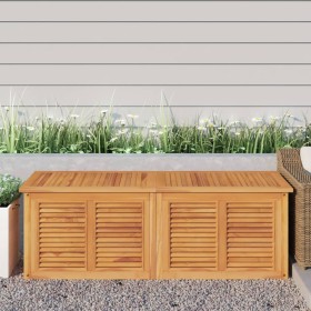 Garden storage box with solid teak bag 150x50x53 cm by vidaXL, Outdoor storage boxes - Ref: Foro24-363272, Price: 388,99 €, D...