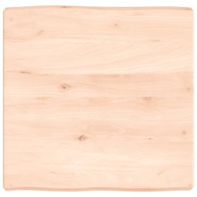 Solid wood table top natural edge 60x60x(2-6) cm by vidaXL, Table tops - Ref: Foro24-363871, Price: 73,99 €, Discount: %