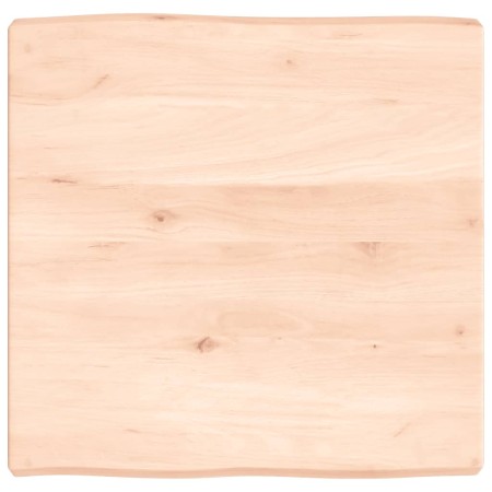 Solid wood table top natural edge 60x60x(2-6) cm by vidaXL, Table tops - Ref: Foro24-363871, Price: 73,77 €, Discount: %