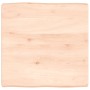 Solid wood table top natural edge 60x60x(2-6) cm by vidaXL, Table tops - Ref: Foro24-363871, Price: 73,77 €, Discount: %