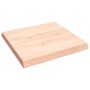 Solid wood table top natural edge 60x60x(2-6) cm by vidaXL, Table tops - Ref: Foro24-363871, Price: 73,77 €, Discount: %