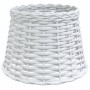 White wicker ceiling lampshade Ø25x17 cm by vidaXL, Lampshades - Ref: Foro24-364366, Price: 13,89 €, Discount: %