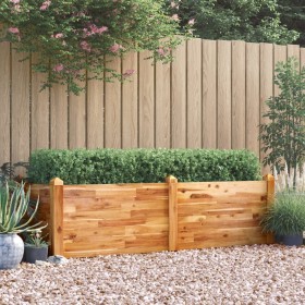 Jardinera arriate madera maciza acacia 160x60x44 cm de vidaXL, Maceteros y jardineras - Ref: Foro24-363448, Precio: 217,12 €,...