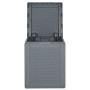 Garden storage box PP rattan look gray 90 L by vidaXL, Outdoor storage boxes - Ref: Foro24-364059, Price: 54,34 €, Discount: %