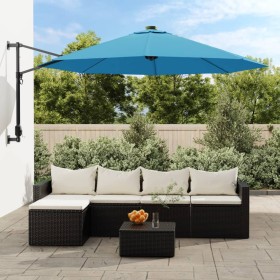 Meeresblauer Wandschirm 290 cm von vidaXL, Sonnenschirme - Ref: Foro24-362890, Preis: 84,99 €, Rabatt: %