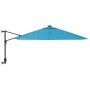 Sea blue wall umbrella 290 cm by vidaXL, Umbrellas - Ref: Foro24-362890, Price: 84,99 €, Discount: %