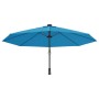 Sea blue wall umbrella 290 cm by vidaXL, Umbrellas - Ref: Foro24-362890, Price: 84,99 €, Discount: %