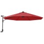 Bright red wall umbrella 290 cm by vidaXL, Umbrellas - Ref: Foro24-362891, Price: 84,99 €, Discount: %