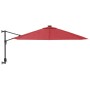 Bright red wall umbrella 290 cm by vidaXL, Umbrellas - Ref: Foro24-362891, Price: 84,99 €, Discount: %