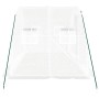 Greenhouse with white steel structure 8 m² 4x2x2 m by vidaXL, Greenhouses - Ref: Foro24-364083, Price: 142,65 €, Discount: %