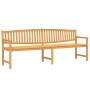 Banco de jardín madera maciza de teca 228x59,5x90 cm de vidaXL, Bancos de jardín - Ref: Foro24-364411, Precio: 307,52 €, Desc...