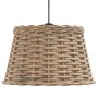 Wicker brown ceiling lampshade Ø38x23 cm by vidaXL, Lampshades - Ref: Foro24-364376, Price: 26,79 €, Discount: %