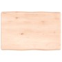 Solid wood table top natural edge 60x40x(2-6) cm by vidaXL, Table tops - Ref: Foro24-363865, Price: 56,99 €, Discount: %