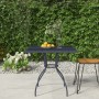 Mesa de jardín malla de acero gris antracita 80x80x72,5 cm de vidaXL, Mesas de jardín - Ref: Foro24-362731, Precio: 92,06 €, ...