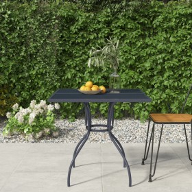 Anthracite gray steel mesh garden table 80x80x72.5 cm by vidaXL, Garden tables - Ref: Foro24-362731, Price: 97,45 €, Discount: %