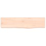 Solid untreated oak wood wall shelf 40x10x2 cm by vidaXL, Shelves and shelves - Ref: Foro24-363500, Price: 15,60 €, Discount: %